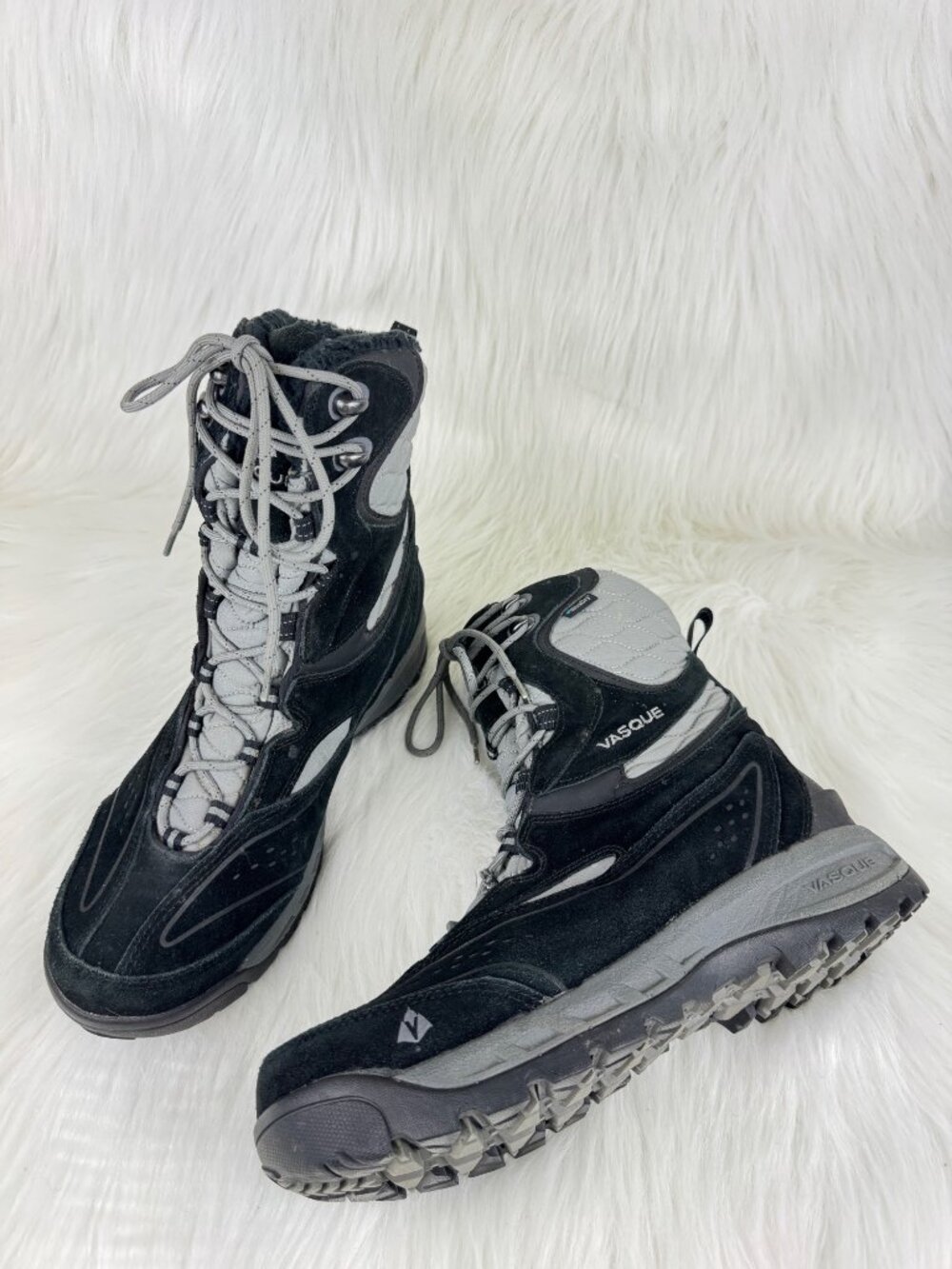Womens Vasque Pow Pow UltraDry Waterproof Winter Boot 400 Gram Black Sz US 10.5M
